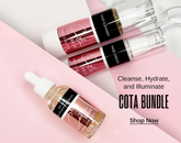 Complete Cota Skincare System Bundle featuring a curated selection of cleansers, serums, and moisturizers for a full skincare routine. Designed to enhance your skin's health and radiance with targeted solutions for all skin types.
